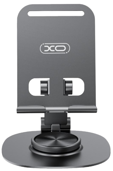 Універсальна поворотна підставка для телефону XO C151 Black (7109740) Київ - фото 4