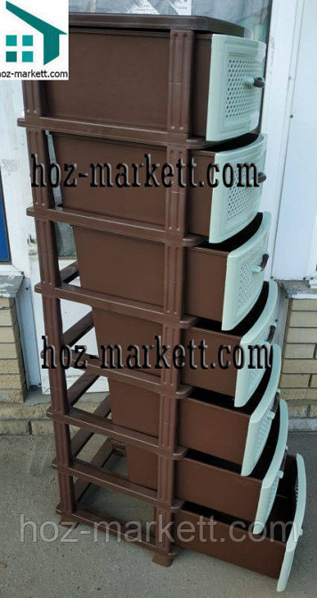 Комод пластиковий на 7 ящиків Харків - фото 7