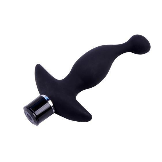 Анальна пробка - Black Mont Vibrating Vibro T1 6.1" Sex Aura Київ - фото 2