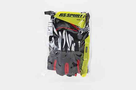 Перчатки мотоциклетні без пальців XL-Чорно-Червоні, тип 2 Киев