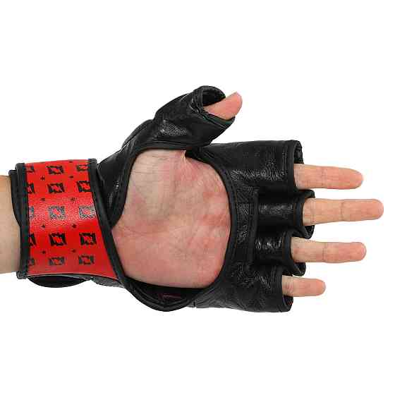 Рукавички для змішаних єдиноборств шкіряні FARTEX BO-0582 розмір S-XL кольори в асортименті Рукавички для боксу та єдиноборств Київ