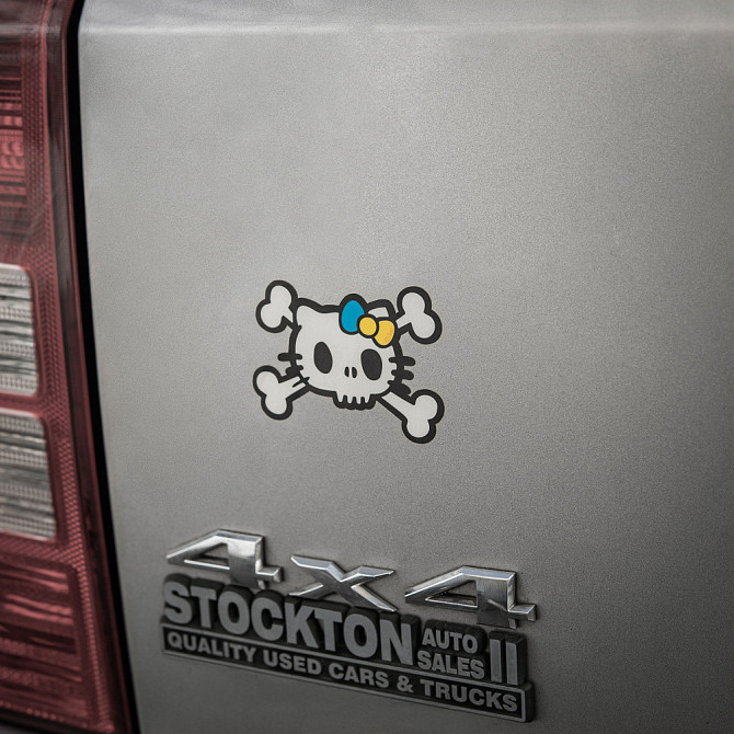 Водонепроникна Наклейка наклейка Hello Kitty M-Tac "Small" (51412012) Білий Нововолинськ - фото 6