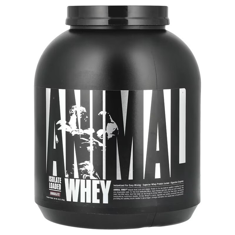 Протеїн Universal Nutrition Animal, Isolate Loaded Whey Protein Powder, Chocolate 1.81 kg Луцьк - фото 1
