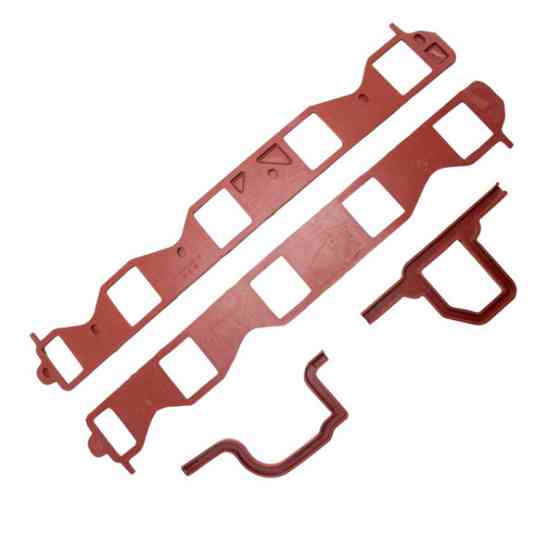 Прокладка колектора ГАЗ 53, 66, 3307 червона впускного Мукачево