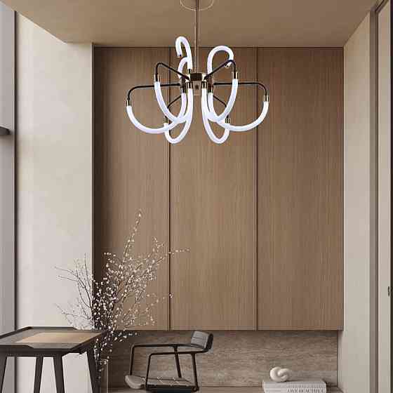 SIRIUS Світлодіодна акрилова люстра Sirius N 3909-6 87W Коломия