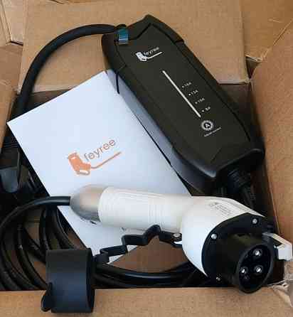Зарядка Type1  Type2 16A Feyree 5 метрів кабель. Киев