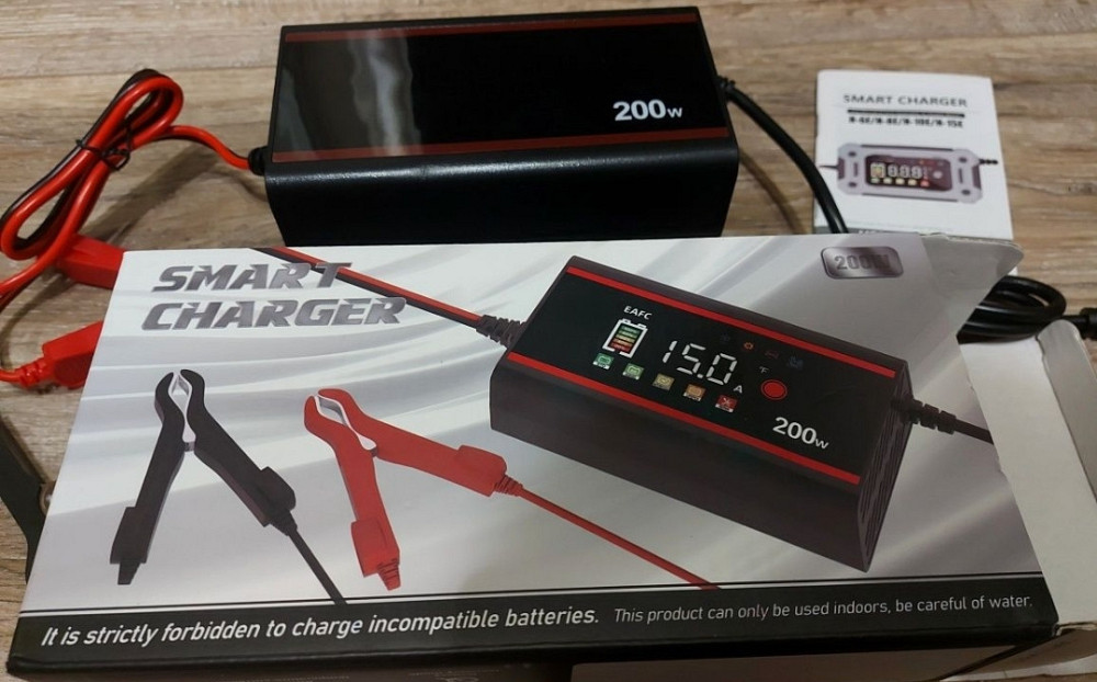 Зарядное устройство, зарядное для аккумулятора 12v 15A Харьков - изображение 5