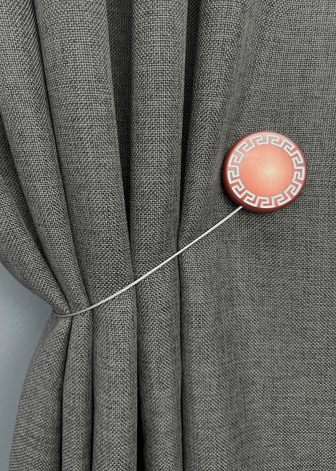 Магниты для штор и гардин Афина 2 шт Розовое золото (81-266) Киев - изображение 5