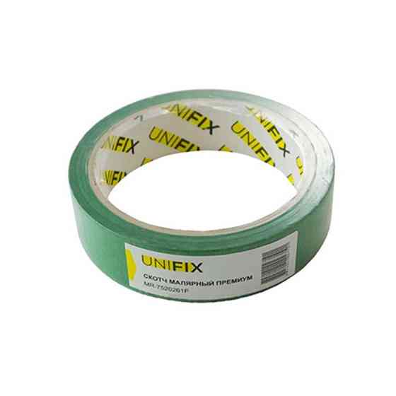Лента клейкая малярная MR-7520261P премиум 25мм*20м UNIFIX Рівне
