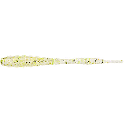 Силікон рибальський FishUP Aji Scaly 2.3&quot; 412 - UV Clear/Chartreuse (9шт/уп) (1862.00.23) Вінниця - фото 1