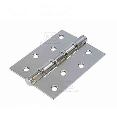 Петля врізна універсальна Ricardo Borelli 100х75х2.5 мм на підшипниках SN матовий нікель Київ