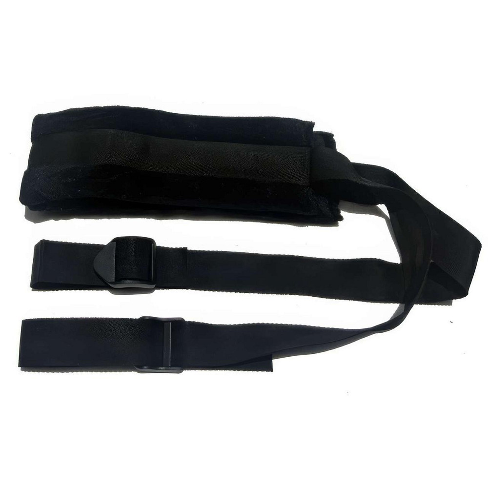 БДСМ ремінь регульований для фіксації та утримування стегон та ніг для еротичних ігор Чорний Вінниця - фото 10