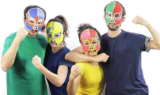 Набір масок, що світяться в темряві 