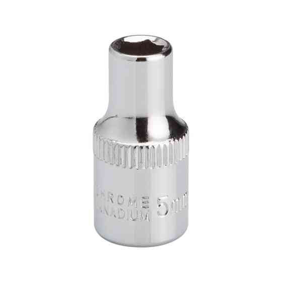 Головка шестигранна 1/4", 5×25 мм, Cr-V, STORM Львов