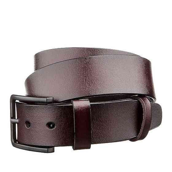 Мужской кожаный ремень Vintage 20221 Коричневый Киев