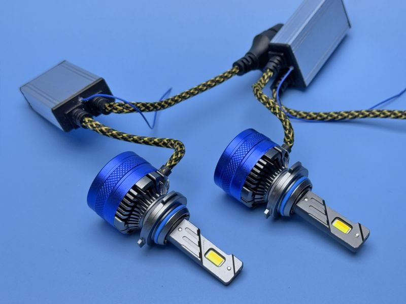 LED лампи HB4 (9006) K68 (120W) з пультом — 3 кольори (3000K/4300K/6000K) + Стробоскоп Харків - фото 2