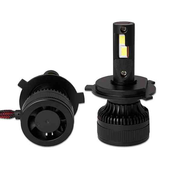 Автолампа Solar LED H4 12/24V 100W 9000Lm 6500K CSP3570 2шт Львів