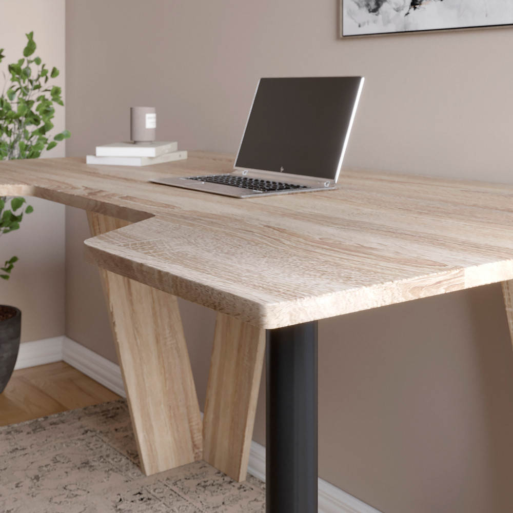 Компьютерный стол LION Квест Нимфея Альба (LION-041176) ТОП Львов - изображение 3