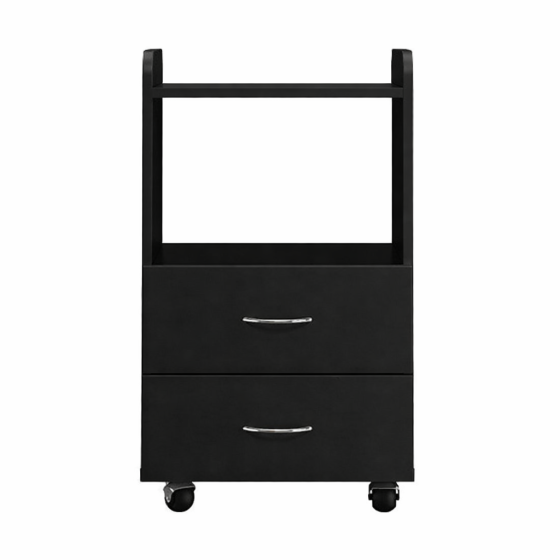 Тумба косметологическая на 2 ящика Эльф 2 (металлические колеса) Киев