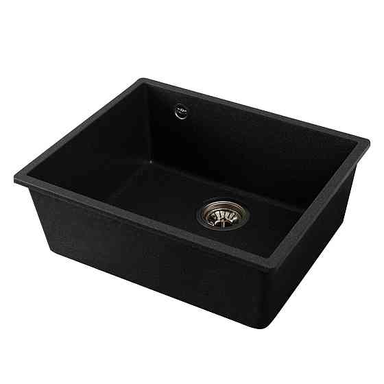 VALESO Гранітна мийка для кухні VALESO OASIS 5444 матова Антрацит Киев