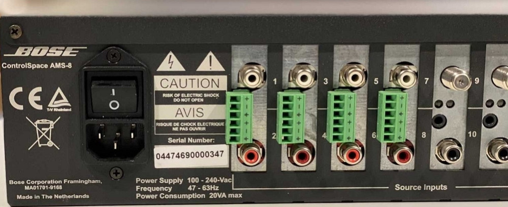 Звуковий процесор BOSE Control Space AMS-8 II Харків - фото 3