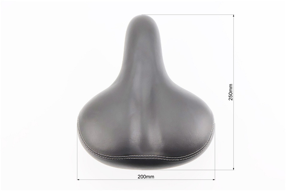 Сидіння ХВЗ 250х200мм, чорне GW-813A Київ - фото 3