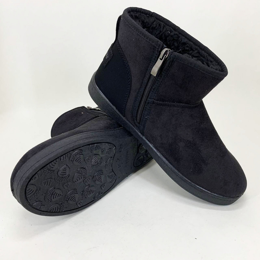 Чоботи рибальські утеплені, Осіннє утеплене взуття, Взуття для роботи на дачі, Бурки низькі JM-60 Львів - фото 3