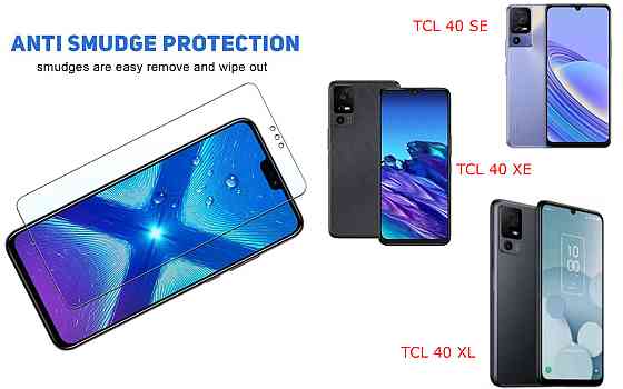 Защитное стекло NeoGlass для TCL 40 SE, TCL 40 XE, TCL 40 XL – ультрапрозрачное и устойчивое Киев