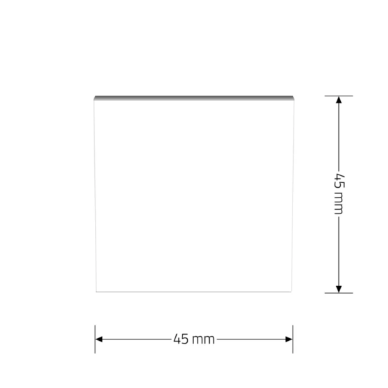 Кнопковий вимикач без фіксації (дзвінковий / імпульсний) LIVOLO, білий, модуль без рамки (VL-FCMH-2WP) Коломыя