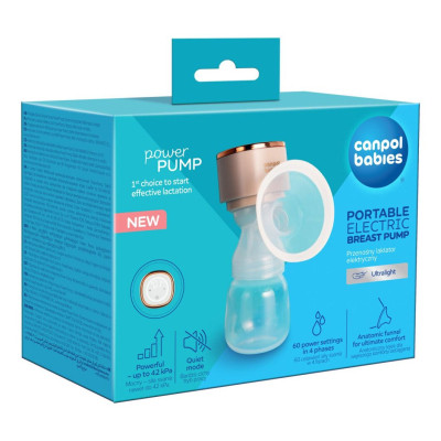 Молокоотсос Canpol babies портативный электрический PowerPump (20/107) Винница - изображение 11