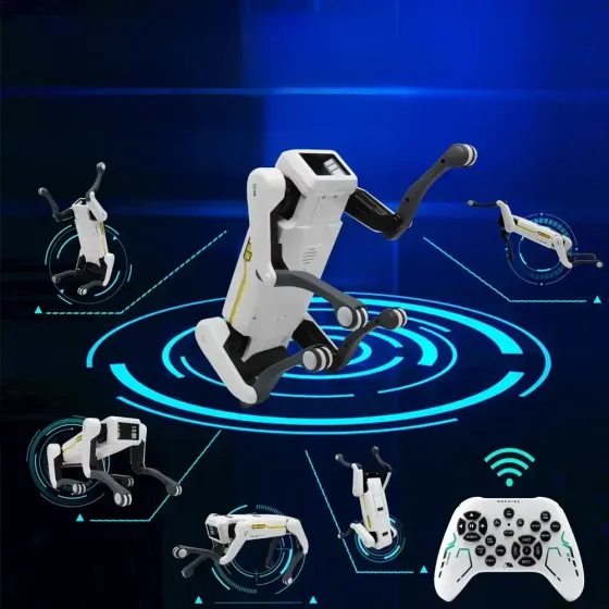 Интерактивный робот-собака, пульта, на аккумуляторе, Smart Dog / Собака робот на радиоуправлении Коломыя