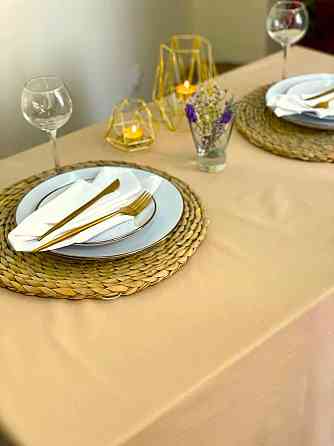 Ecotton Скатертина Ecotton DUCK 170х200 см водовідштовхувальна бежева Beige 04/ 23130 Коломия