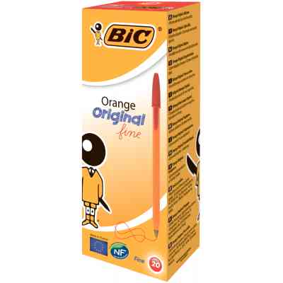 Ручка масляная Bic Orange, красная (bc1199110112) Винница