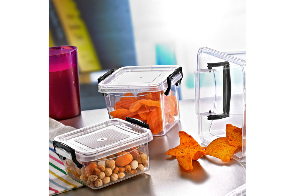 Контейнер пищевой квадратный 0,55л Plastart Одесса - изображение 2