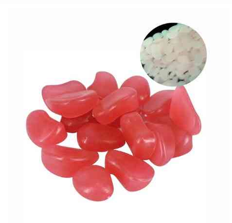 Набір люмінесцентних каменів - 10 штук в наборі (розмір одного каменю 1,5-2,5 см), рожеві Київ