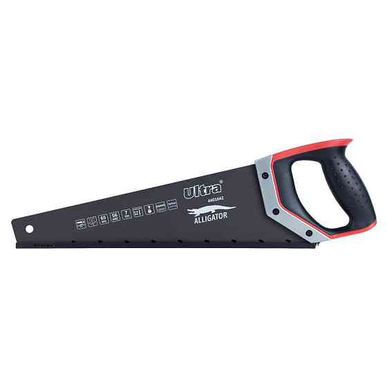 Ножівка для мокрого дерева з тефлоновим покриттям 400 мм 7TPI Aligator + чохол ULTRA (4401642) Київ