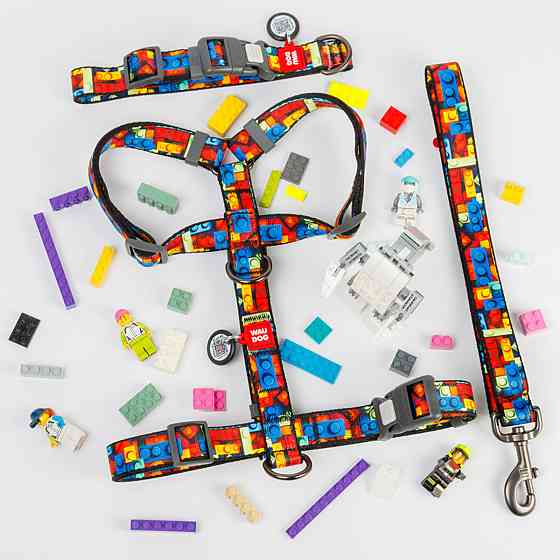 Поводок для собак нейлоновый WAUDOG Nylon, рисунок 