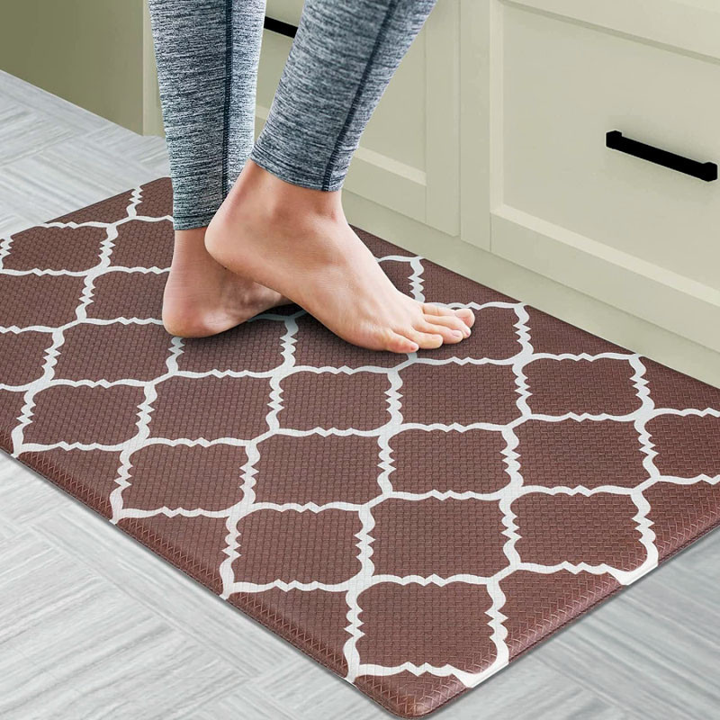 Коврики кухонные Lovely Svi с эффектом памяти нескользящие водонепроницаемые и эргономичные, 44x74x1см Корич Киев - изображение 2