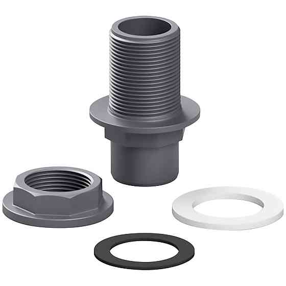 Танк-адаптер ПВХ Effast RERAKE075I, d75х90х3