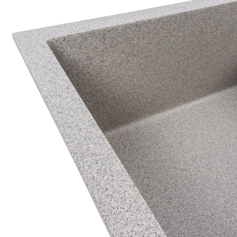 VALESO Гранітна мийка VALESO CALYPSO 7950 матова Сіра Київ - фото 4