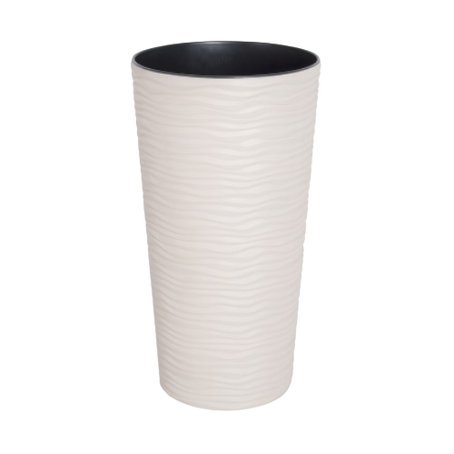 Вазон Ф'южн 27*51см біла троянда Алеана Житомир - изображение 1