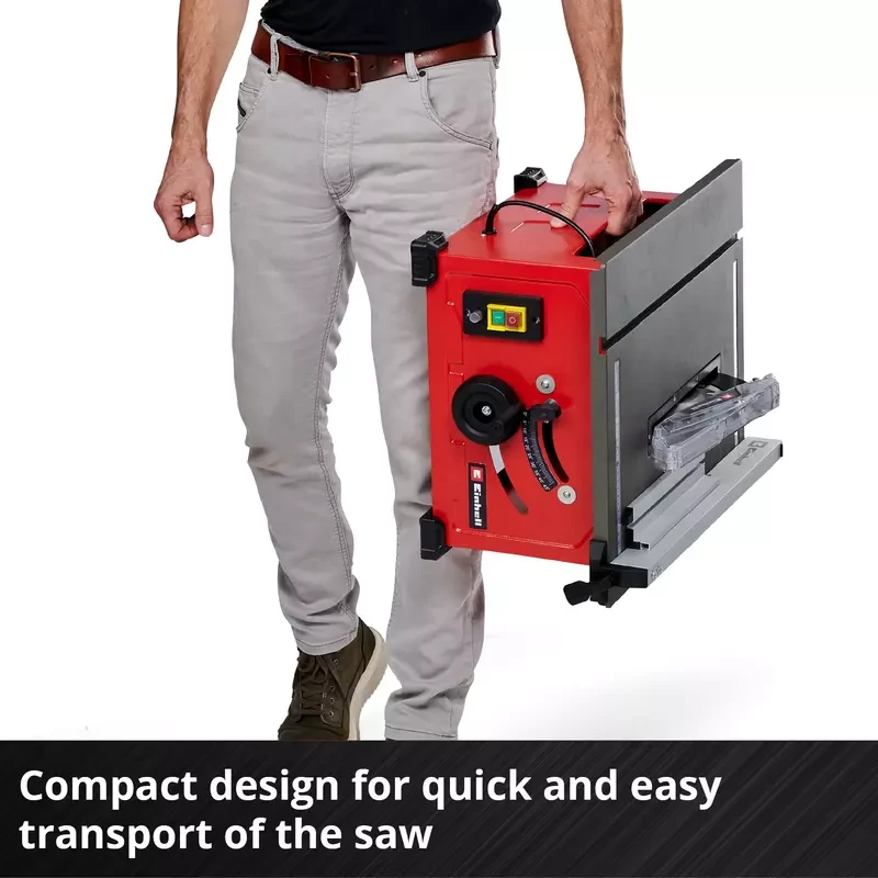 Потужна стаціонарна циркулярна пила (настільна циркулярка) Einhell TC-TS 8 : 900 Вт, 210мм диск, 4800 об/хв (4340426) Київ - фото 6
