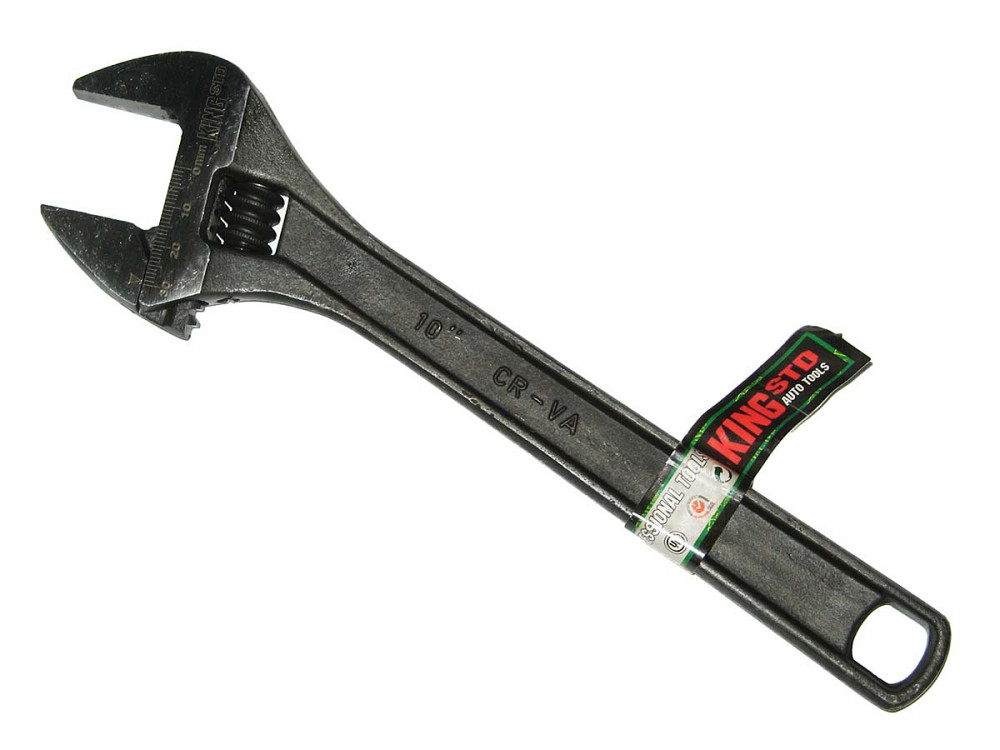 Ключ разводной 10" (250мм) KING STD (KSA-010) Винница - изображение 1