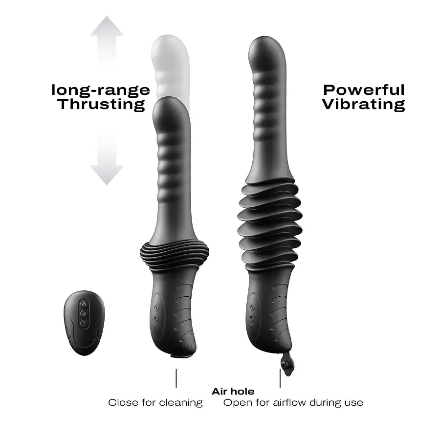Пульсатор с вибрацией Dorcel Deep Orgasm, 2 независимых мотора, подогрев до 41 °C, пульт ДУ Львов - изображение 5