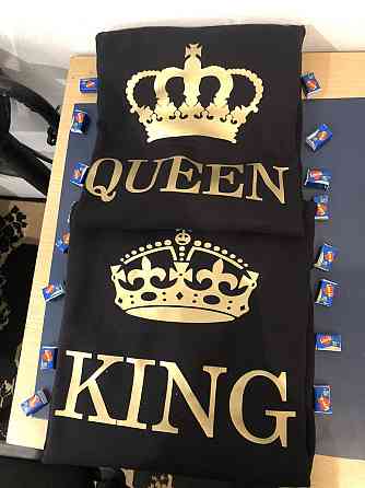 Парні світшоти для хлопця та дівчини — KING/QUEEN Чернівці