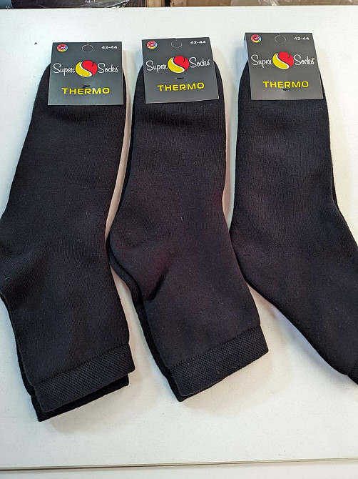 Шкарпетки чоловічі теплі з хутряною внутрішньо (3 шт.) SuperSocks art.007 39-42 Київ - фото 5