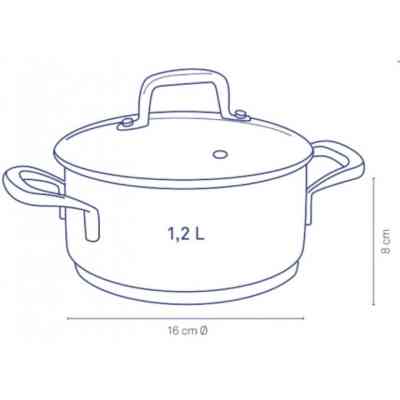 Каструля Kela Flavoria 1,2 л (10171) Вінниця
