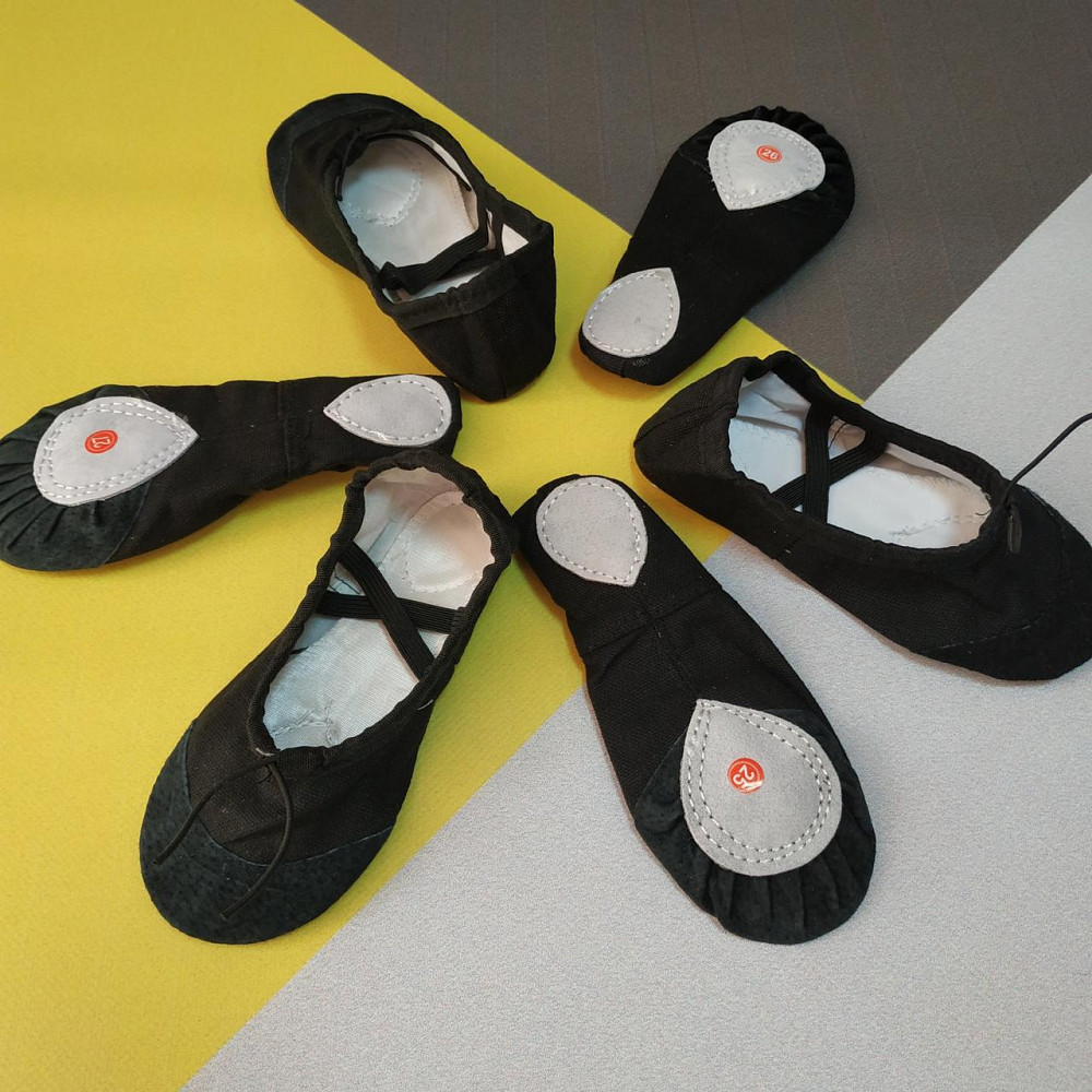 Чешки балетки для танців чорні 32р Київ - фото 2