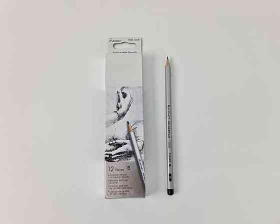 Олівець простий набір 12 шт. Марко No7000-B raffine (1 пачка) Харків