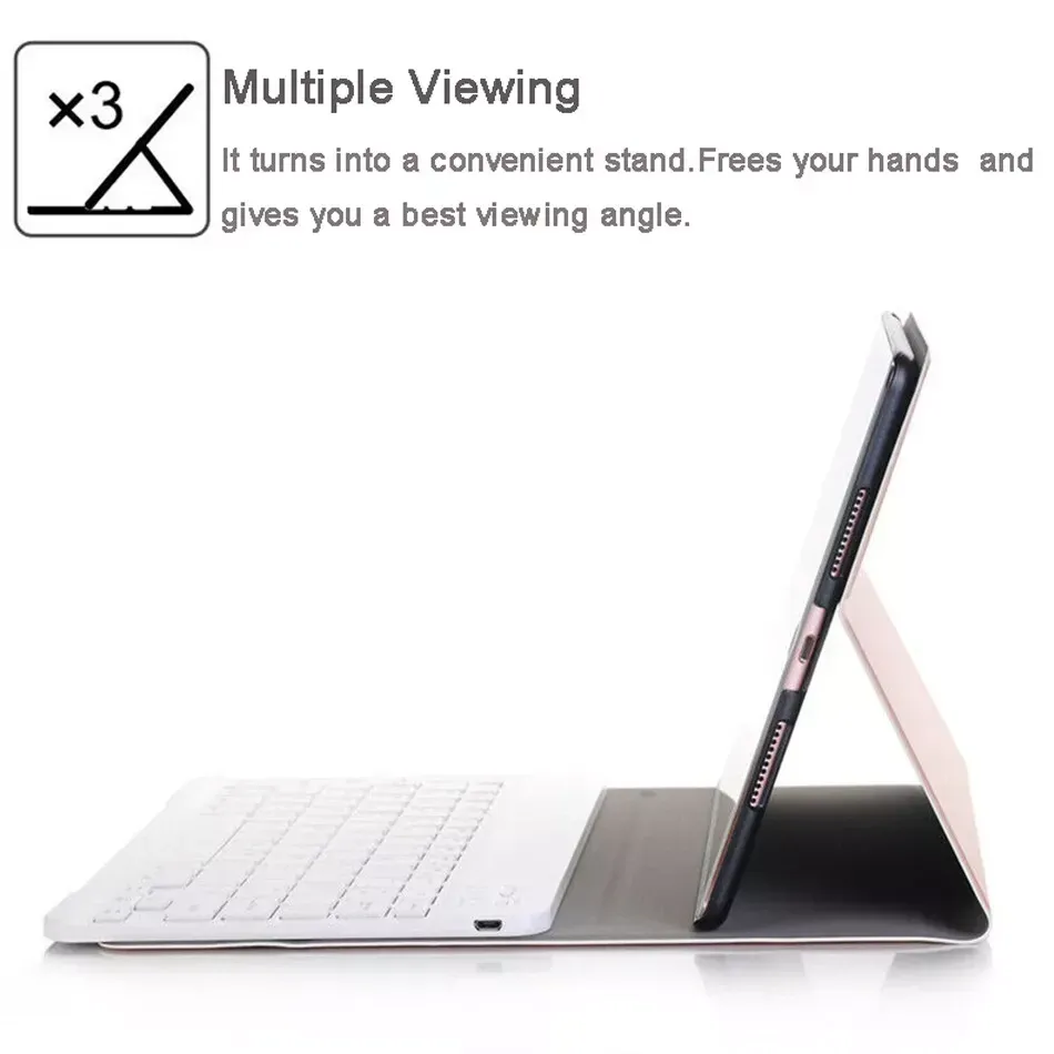 Защитный чехол с Bluetooth клавиатурой для iPad 10.2 (2019/20/21)/pro10.5(2017)/Air 3 10.5 Днепр - изображение 4